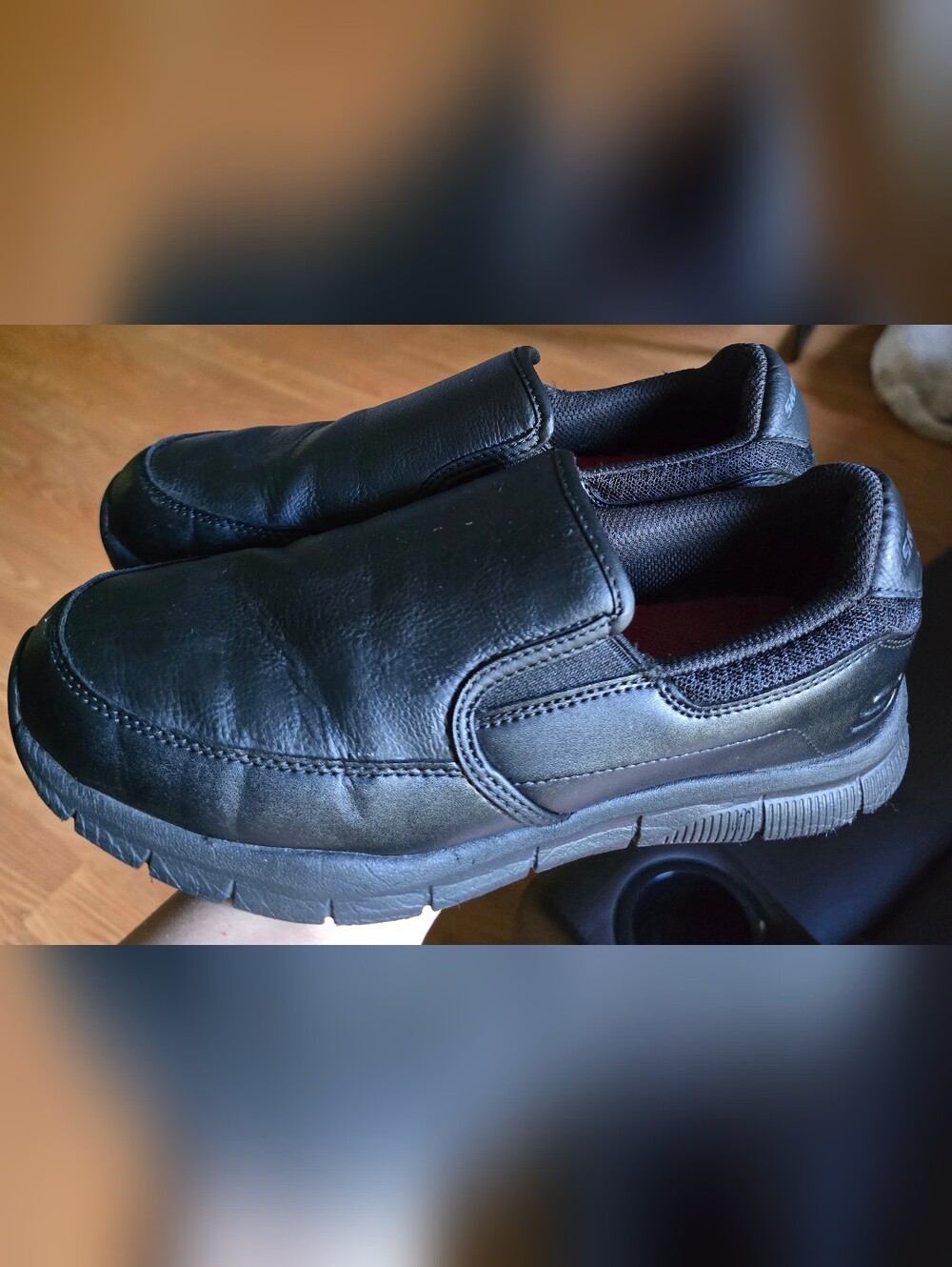 Sz 8.5 Women's SKECHERS WORK RELAXED FIT NAMPA  ANNOD Slip Resistant